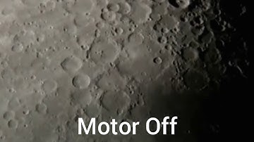 Telescope on Equatorial Platform time lapse