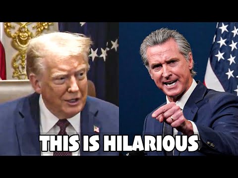 Trump EXPOSES Gavin Newsom And Makes Whole Room BURST In Laughter