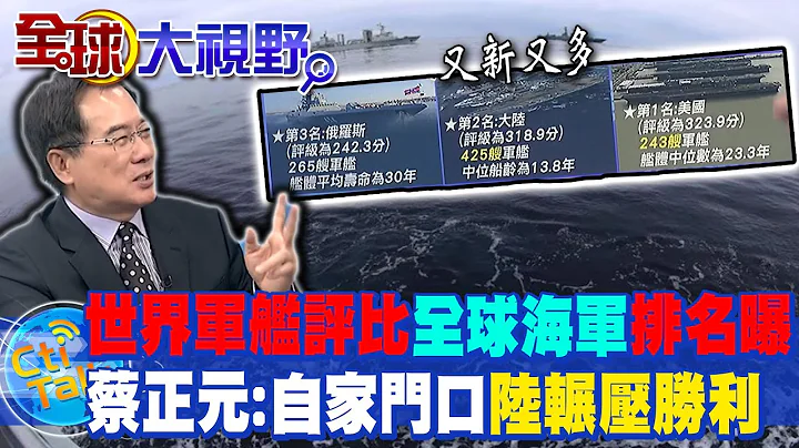 世界军舰名录"全球海军"评比曝! "核动力"成关键 蔡正元:若在自家门口"陆辗压胜利" @CtiNews - 天天要闻