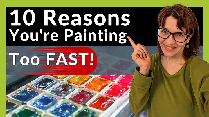 10 Reasons you are Painting Too FAST (get better r...