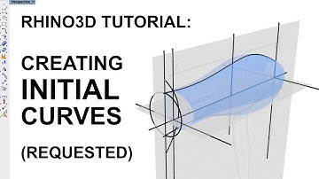 Rhino3D Tutorial: Creating Initial Curves