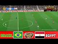 BRAZIL vs EGYPT INTERNATIONAL FRIENDLY 2026 FULL MATCH SIMULATION & SCORE PREDICTION