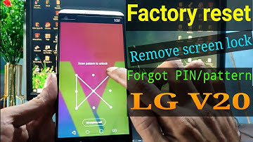 Factory Reset LG V20 || Hard reset LG V20 || Reset LG V20