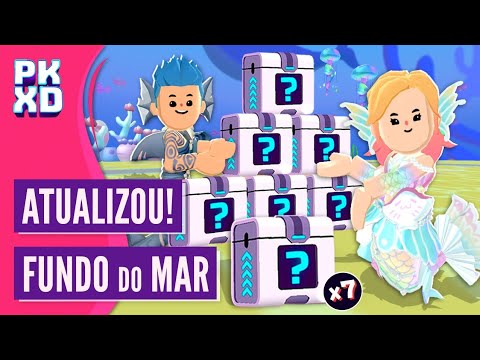 100 FREE Gems + SECRET BOXES and Reward Tips in the PK XD Ocean Season