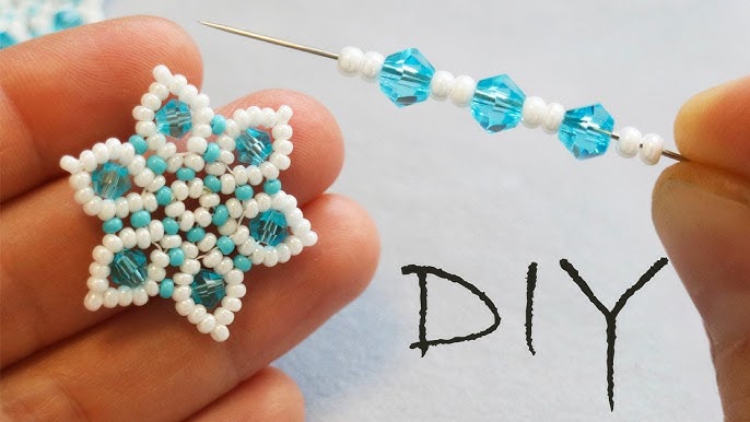 Beadweaving Snowflake Tutorial – The Artisan Duck