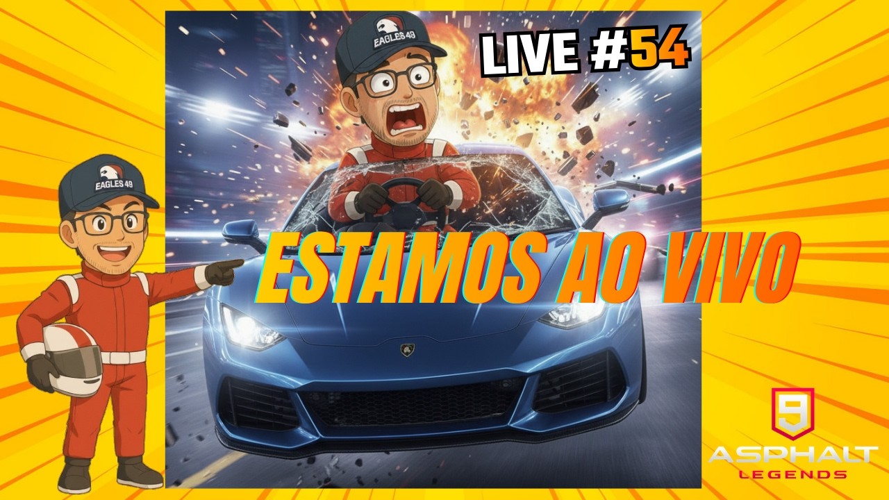 🏎️ RUMO AO TOP 10K! | Subindo o Ranking no Asphalt 9: Legends LIVE#55🚀
