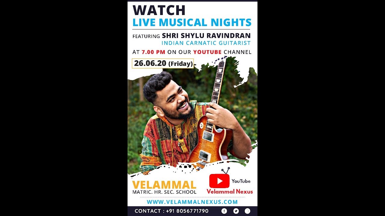 Shylu Ravindran LIVE MUSICAL NIGHTS BY SHRI SHYLU RAVINDRAN - YouTube