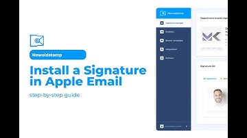 How to Install a Signature in Mac (Apple) Mail?