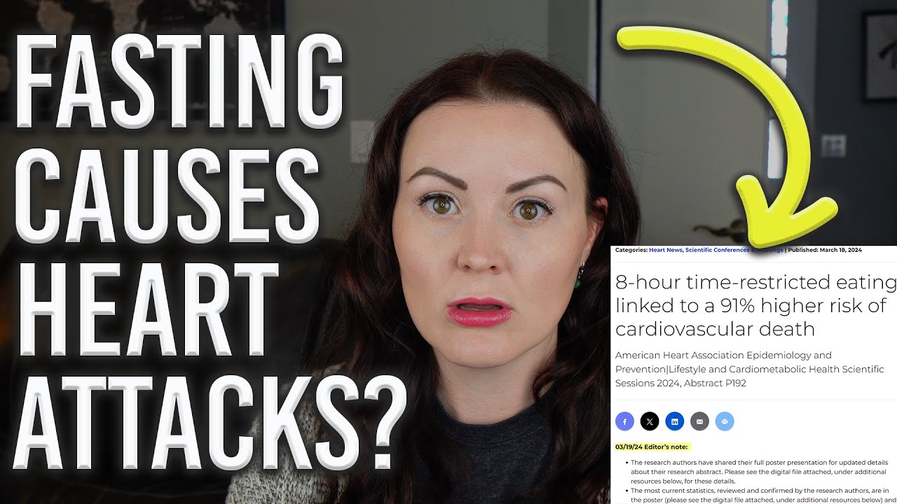 Intermittent Fasting Causes Heart Attacks NEW STUDY YouTube Intermittent fasting causes heart attacks new study youtube
