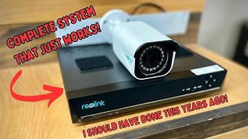 REOLINK 4K Beveiligingscamerasysteem PoE Beveiligingscamera