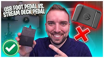USB ikkegol foot switch pedal review vs Elgato Stream deck pedal
