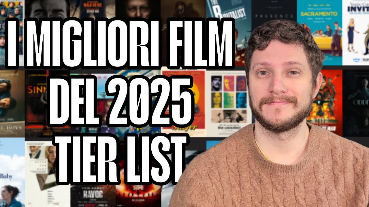 TIER LIST i migliori film del 2025 - The best movies of 2025 - YouTube
