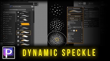 Dynamic Speckle Brushes - Painter 2023 Tutorial