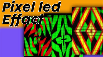New Pixelled Effact Tech Lights Programmings