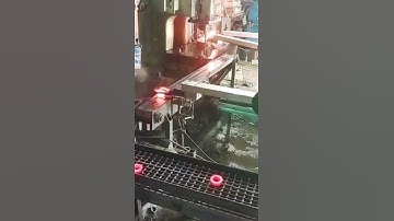 Press automation, forging production line, hot forging molding automation#forge #press #hotpress