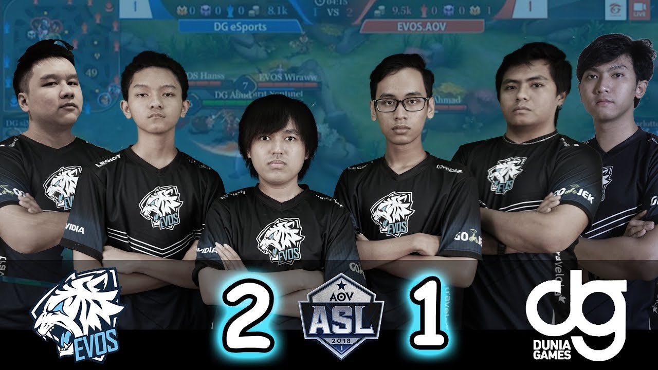 EVOS.AOV VS DG | 2 - 1 | ASL | EVOSROAR!!