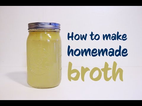 How to Make Homemade Broth - YouTube