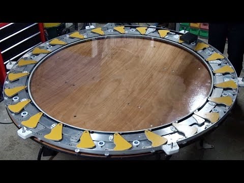 1200mm mechanical  Iris assembly  Time lapse