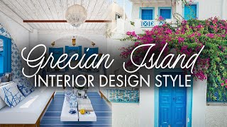 How to decorate: Mediterranean Greek Villa design style ~ Mamma Mia Vibes! 🇬🇷 🌺🧿