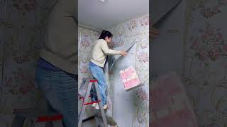 #New House Renovation #Old House Remodeling #wallpaper sheet water proof home decoration #shortvideo