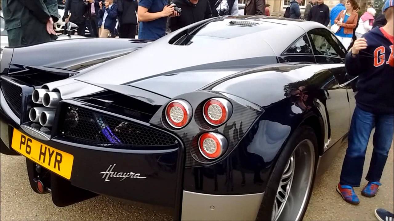 £7Million Convoy - 5 Paganis, 918, LFA, F40, Wraith - Salon Prive 2015 ...