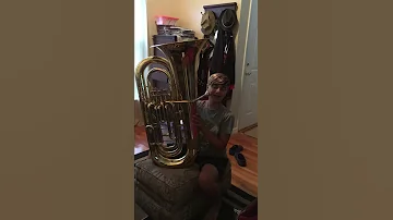 I got a job following fat people around with a tuba