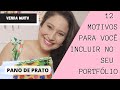 PANO DE PRATO - 12 motivos para você incluir no seu portfólio