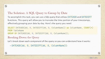 Group By Date Query in Azure DB: A Simple Guide