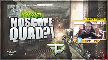 FaZe Agony: NOSCOPE QUAD?!... (MW3 Clips & Fails)
