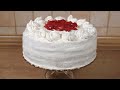 Pyszny tort truskawkowy | Krok po kroku jak pokroić, zrobić masę, nasączyć i udekorować