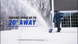 Snow Joe 24V-SS13-XR 24-Volt* IONMAX Cordless Snow Shovel Kit In Action Demo