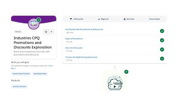 Industries CPQ Promotions and Discounts Exploration - Salesforce Trailhead