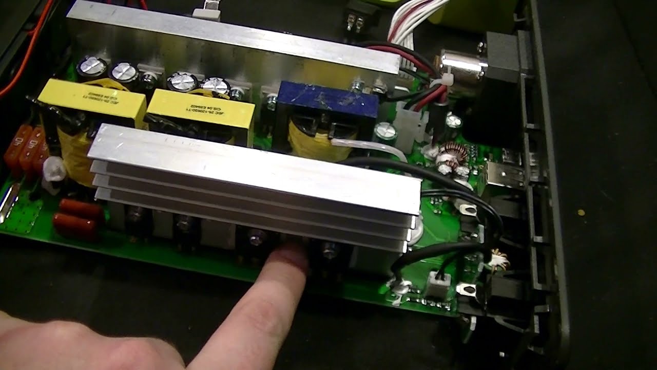 Ryobi RYi8030AVNM 800W inverter guts/teardown