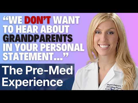 4 Med School Admissions Deans GET REAL with Premeds 👀