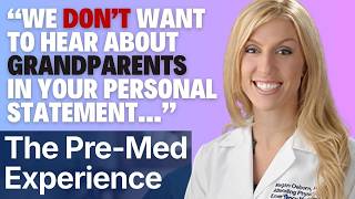 4 Med School Admissions Deans GET REAL with Premeds 👀