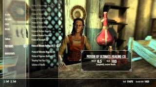 What is best healing potion - Skyrim