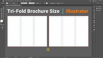✅ How to Set Tri-Fold Brochure Size in Adobe Illustrator