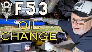 How to change oil in RV! F53 Oil Change. Ford 7.3 V8 RV maintenance.