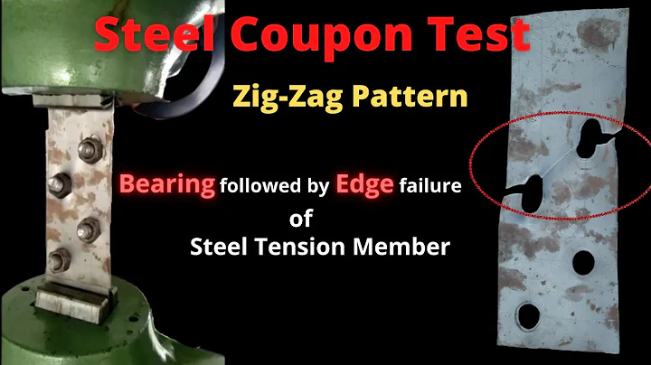 Bearing Failure of Bolt Connected Steel Tension Member