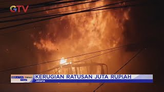 Terdegar Ledakan, Rumah Toko di Cengkareng Terbakar #BuletiniNewsPagi 28/01