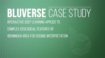 Bluverse Case Study: Deep Learning on Complex Geological Features of Groningen Area
