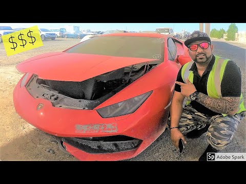 buying-a-crashed-lamborghini-in-dubai-🔥🔥😍😍copart-auction🔥🔥-rolls-royce,-g-wagon,-bentley,-ferrari!