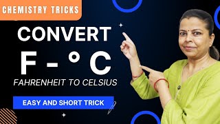 Fahrenheit to Celsius formula and trick | Fahrenheit to celsius temperature conversion #chemistry