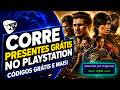 CORRE! PRESENTES GRÁTIS No PS4 e PS5 AGORA! CÓDIGOS GRÁTIS e MAIS!