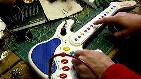 Circuit Bent My Song Maker Electronic Noise Guitar