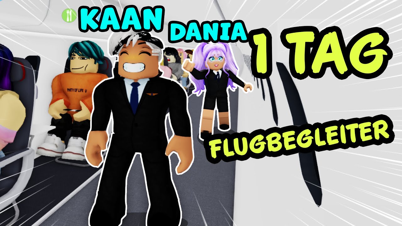 Ich arbeite mit Dania 1 TAG ALS FLUGBEGLEITER IM FLUGZEUG!