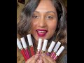 MyGlamm lit Liquid matte Lipstick Swatches NC 40-42 #Shorts