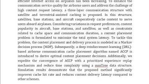 Deep Reinforcement Learning Based Content Caching in Satellite–Terrestrial Assisted Airborne Communi