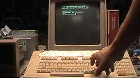 Texas Instruments Professional Computer: Graphics and Keyboard Tests