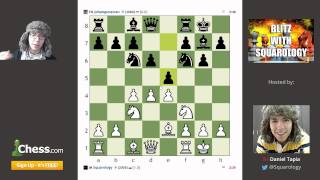 Live Blitz Chess Commentary With IM Squarology: June 2, 2015